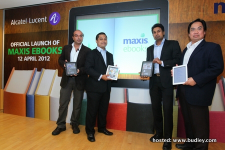 Maxis Melancarkan Perkhidmatan E-Buku Yang Pertama Di Malaysia