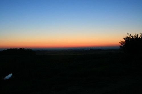 orange sun sunrise canon landscape eos glow wind farm villages lincolnshire marsh wolds 400d