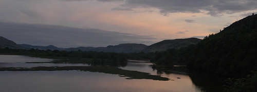 sunset sealoch lochfleet