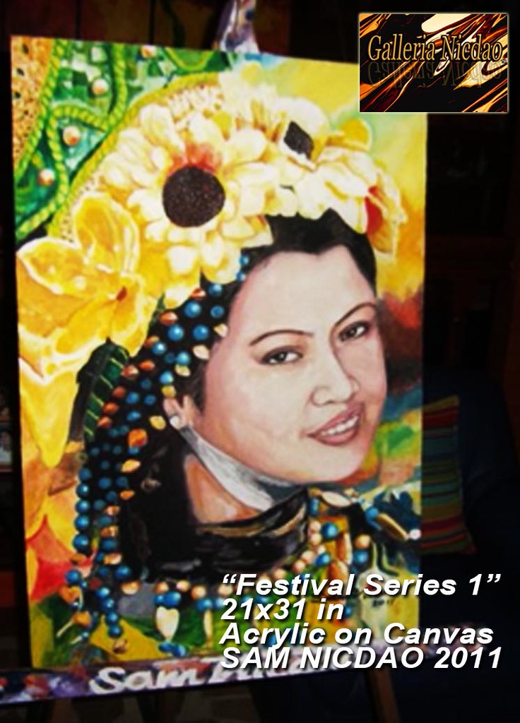 Festival Series 1- Sam Nicdao Painting - 7361615212_b3f473dc5d_b