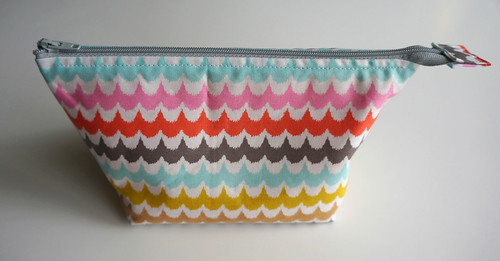 Open Wide Zippered Pouch