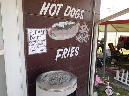 sc car sign thanks trash french lunch restaurant town hotdog do please empty painted fat tasty meat butts fries carolina carbs block refuse cigarettes command protein demand mayberry lockhart enticement