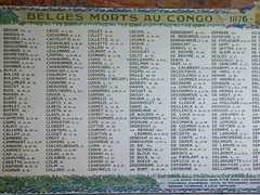 BELGES MORTS AU CONGO 1878 – 1908