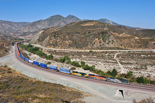 california railroad heritage train route66 nikon unionpacific southernpacific sanbernardinocounty westernpacific cajonpass chicagoandnorthwestern themotherroad bluecut sd70ace d700 keenbrook