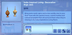 India Inspired Living- Decorative Arga Jars