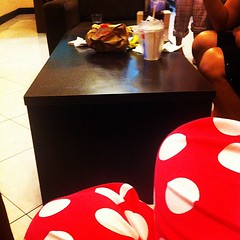 My new pajama bottoms and hungry people @willfuz @mademoiselle_zen and @ching0610