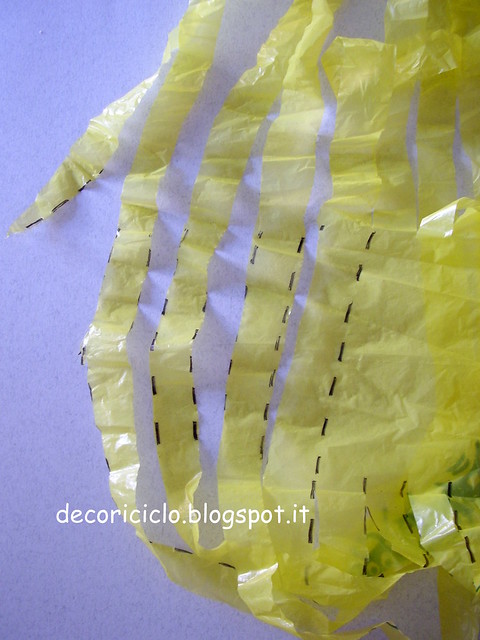 tutorial fettuccia da sacchetti di plastica 9