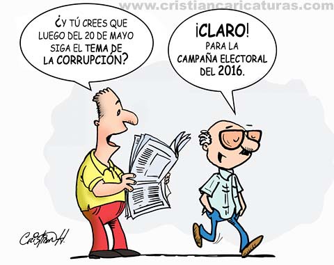 Las Caricaturas de Cristian Hernández: Corrupción, corrupción, corrupción!!