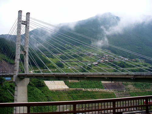 bridge japan geotagged village 日本 nara 橋 kawakami 奈良県 村 川上村 geo:lat=3433122729877728 geo:lon=13596438825130463