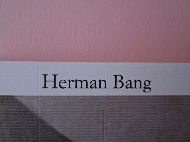 Herman Bang, La casa grigia, Iperborea 2012; [resp. grafiche non indicate]. Copertina (part.), 2