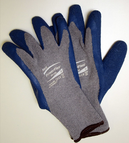 latex coated cotton gloves