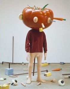 "Cabeza de tomate (Burdeos)", de Paul McCarthy.