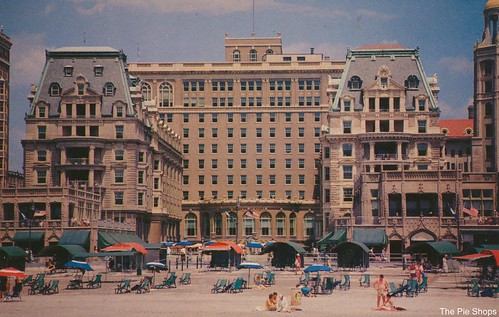 vintage hotel newjersey postcard atlanticcity dennis