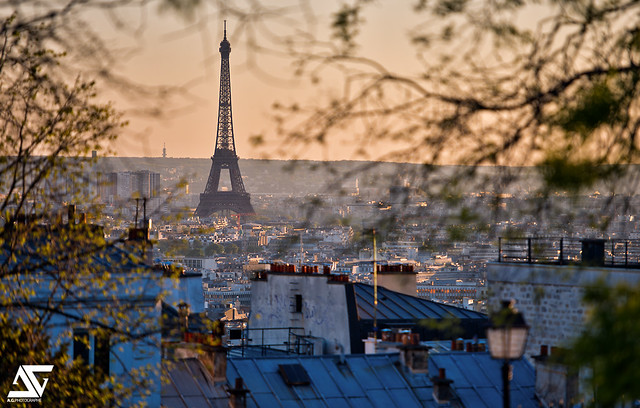 Sunset from Montmartre