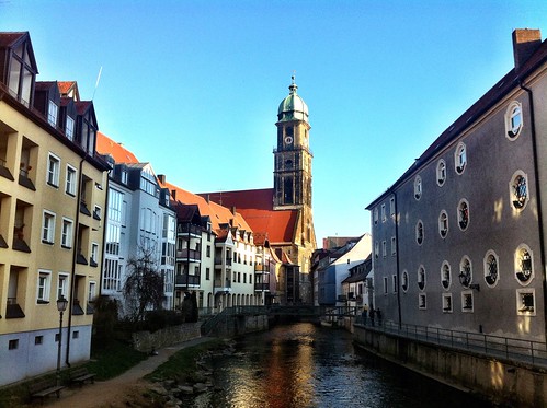 sunset sun house church water architecture river germany bayern bavaria photography evening tour german amberg iphone