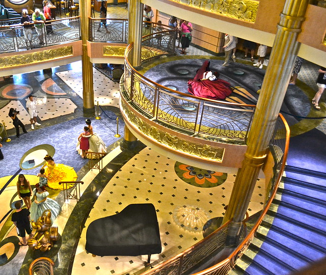 Fantasy disney cruise lobby