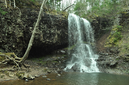 st geocaching cove waterfalls annapolis fundy croix