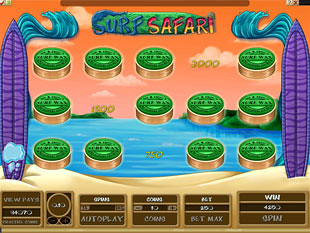 Surf Safari Bonus Game