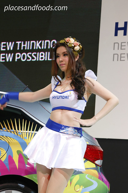 bangkok international motorshow hyundai girl 3
