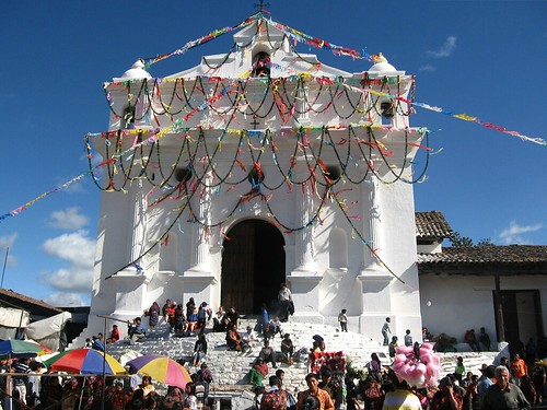 church landscape colorful guatemala chichicastenango religiousfestival