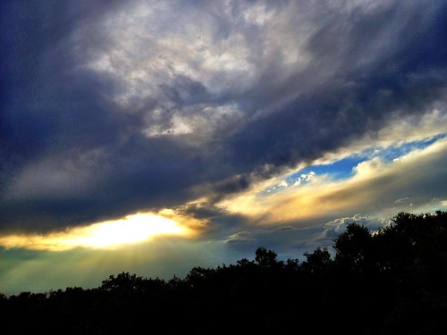 blue light sunset sky clouds spring spain
