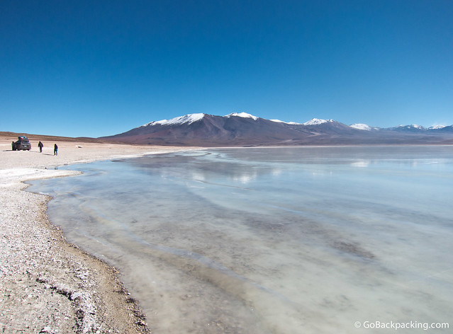 Laguna Blanca on the Bolivian Altiplano. 