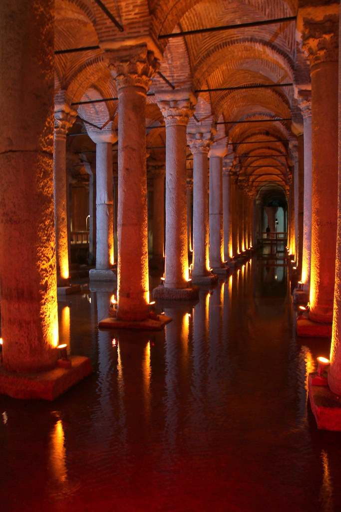 Basilica Cistern, now with more lighting!