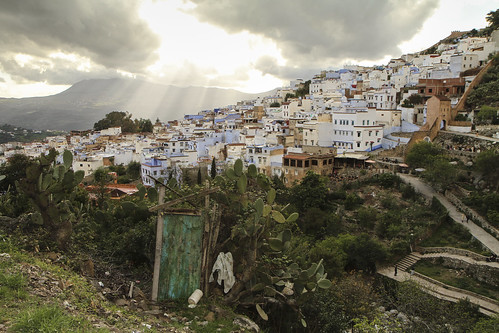 city landscape view morocco chaouen chefchaouen tangertétouan