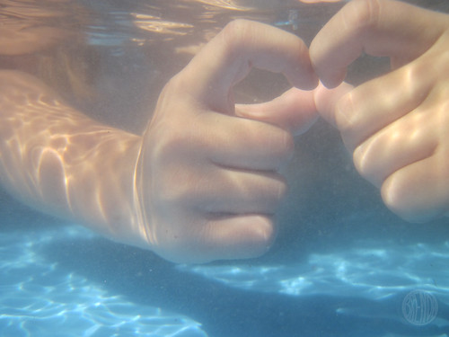 underwater heart