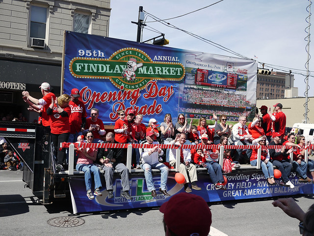 Reds Opening day Parade