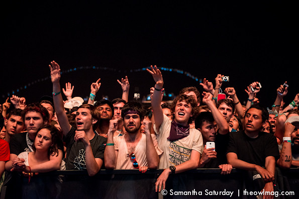 Arcade Fire fans @ Coachella 2014 Weekend 2 - Sunday