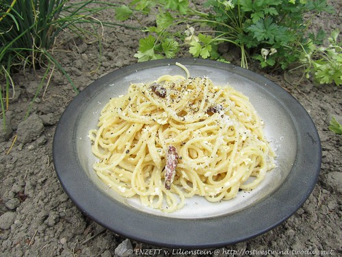Spaghetti Carbonara - Mausversion