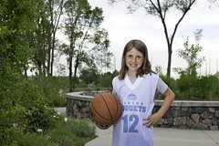 Abbie loves Basketball
