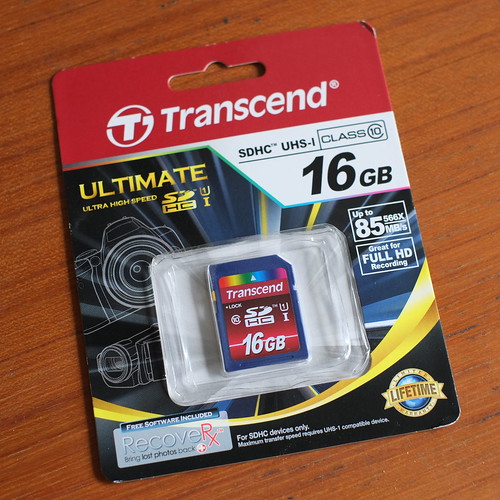 Transcend High Speed Class 10 UHS SDHC Card