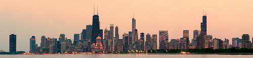 city summer panorama chicago skyline sony alpha