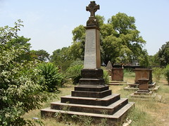 Memorial for 1st Madras Fusiliers at Lucknow