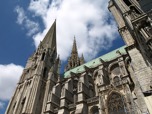 france architecture cathedral gothic medieval unesco chartres eureetloir