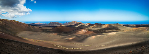 panorama landscape volcano spain lanzarote panoramica canaryislands timanfaya nikond600