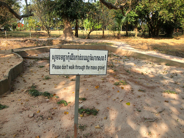 Choeung Ek Killing Fields in Cambodia