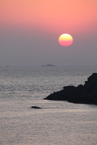 ocean sunset france island soleil coucher bretagne morbihan île atlantique portcoton belleîleenmer