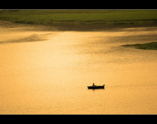 sunset india lake nature evening boat journey sailor mumbai iitb popeye iitbombay powailake shininglake boatinalake