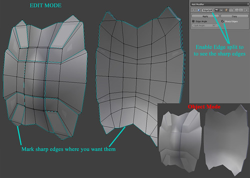 Exporting hard edges/Smoothing groups in Blender | Player Studio Forums