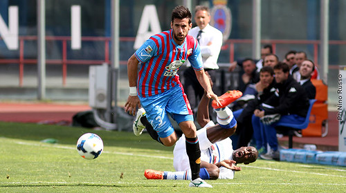Nicolas Spolli, in gol contro il Varese nella sfida del 2010