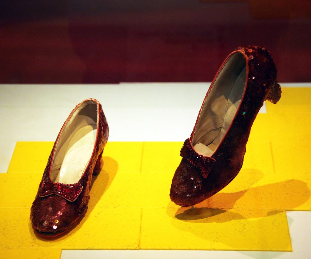 Ruby slippers from the Wizard of Oz - Smithsonian Museum of American History - 2012-05-15