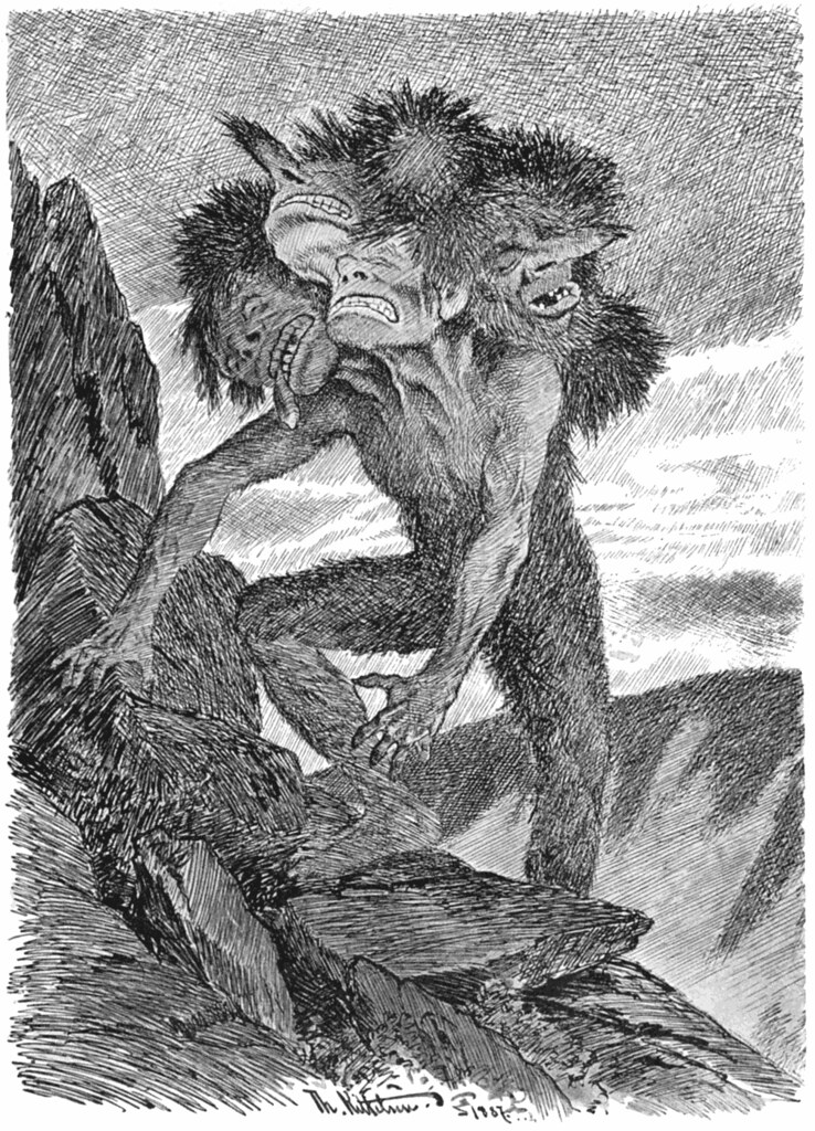 Theodor Kittelsen - Dying Mountain Troll, 1887