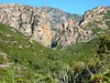 Canyon de Carciara depuis le sentier de Mela