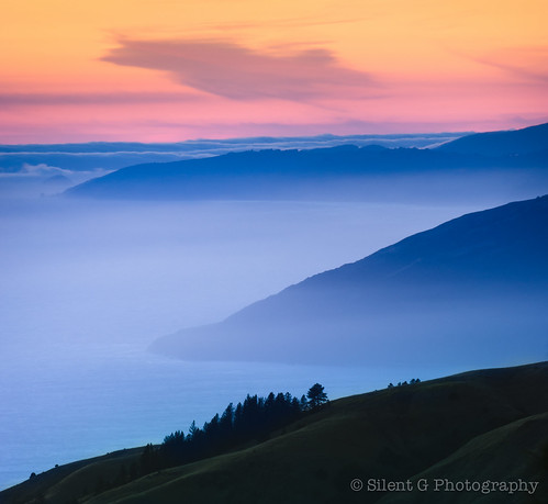 california ca sunset fog landscape nikon bigsur filter lee nd centralcoast 2012 marinelayer reallyrightstuff rrs neutraldensity nikkor70200mmf28 bh55lr nikond7000 markgvazdinskas silentgphotography reallyrightstuffllc tvc33 pg02llr