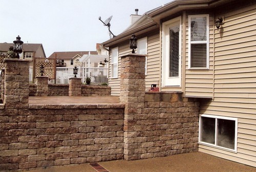 pool stone work landscape concrete decorative walls decks contractor driveways slab retaining “patios