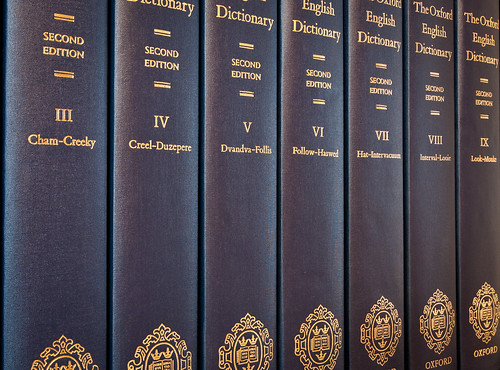 Oxford English Dictionary photo