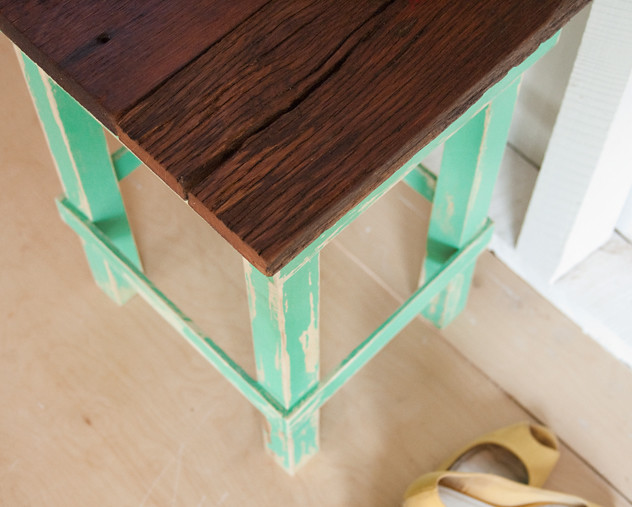 508made: minty side table
